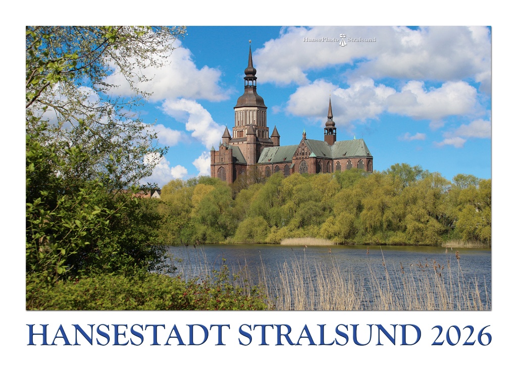 Die Marienkirche hinter dem Frankenteich