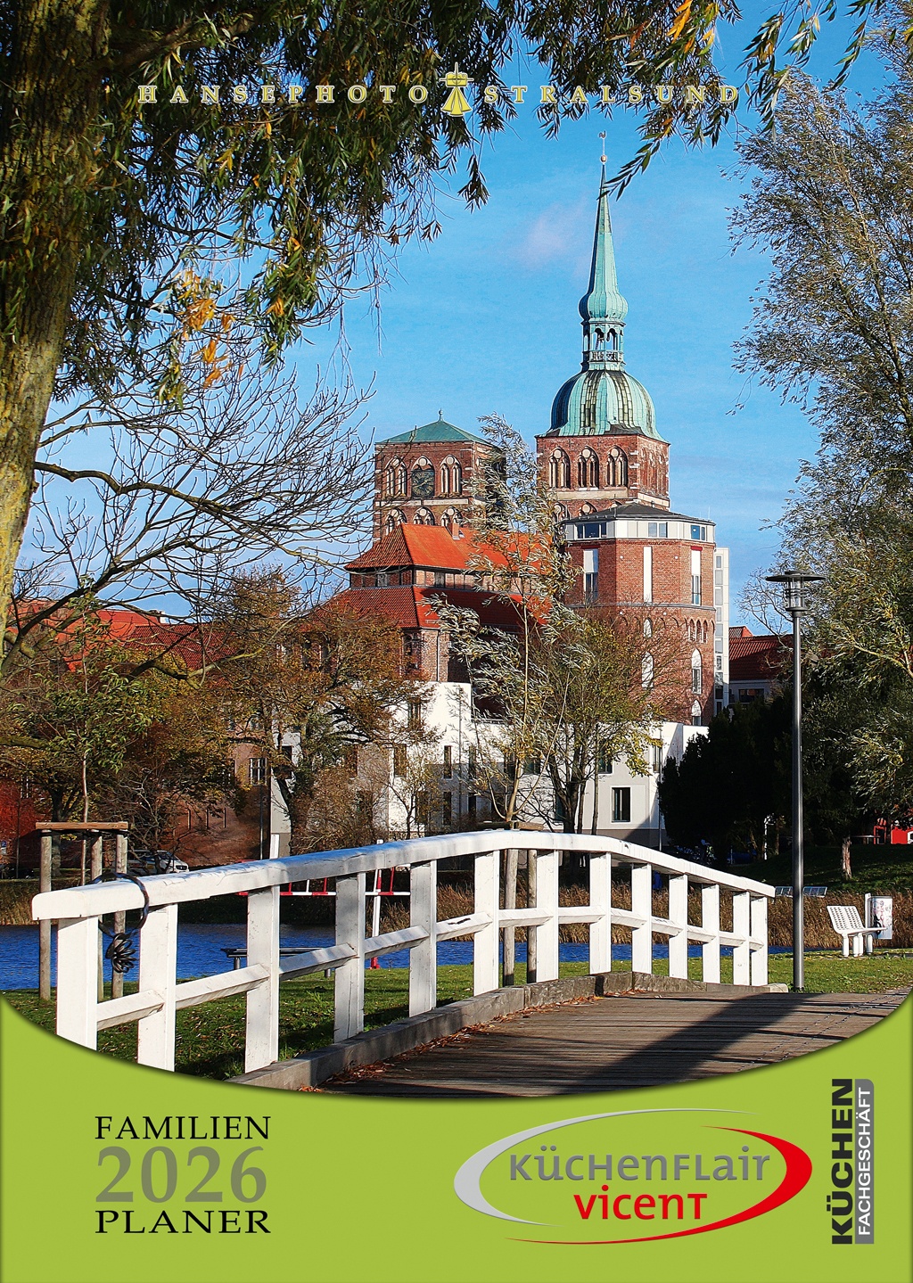 Die Nikolai-Kirche hinter den Weißen Brücken