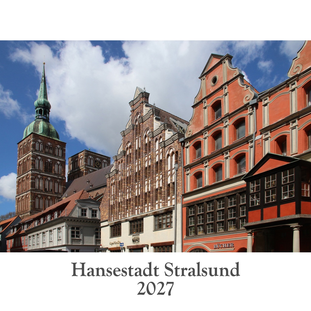 In der Badenstraße mit Blick auf die Nikolaikirche