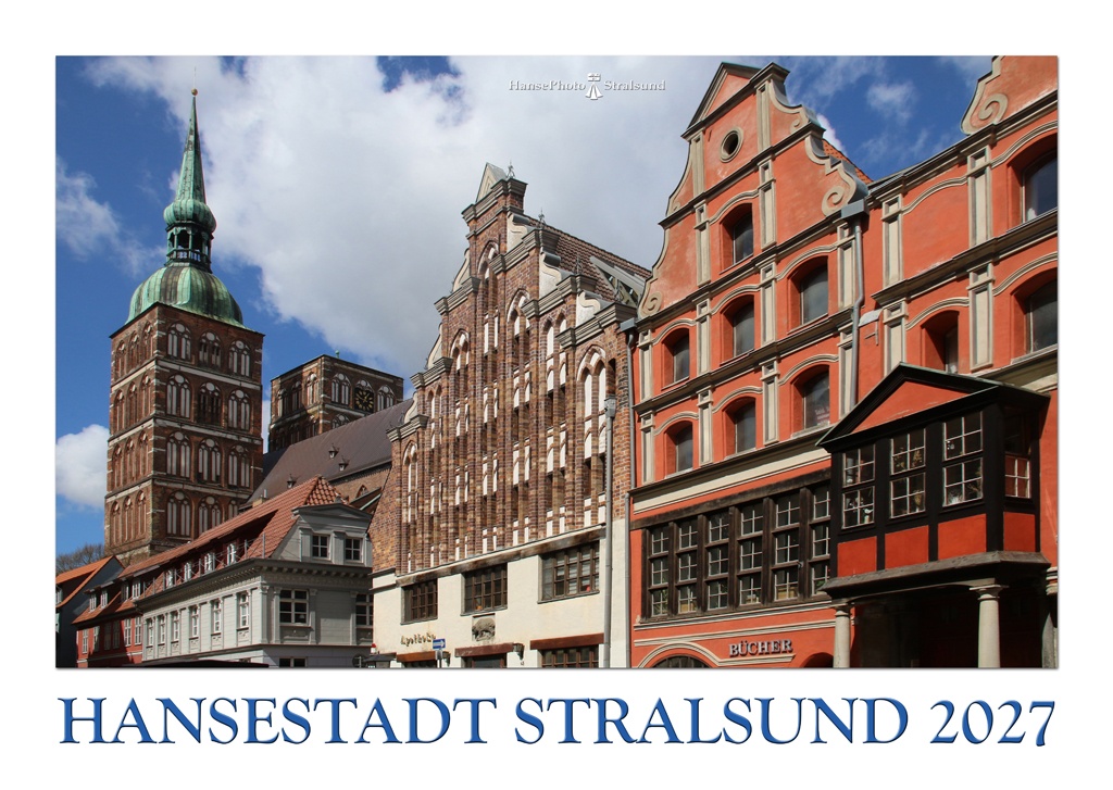 In der Badenstraße mit Blick auf die Nikolaikirche