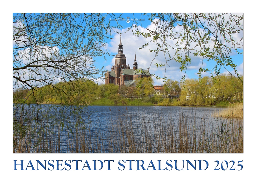 Die Marienkirche, größte Pfarrkirche von Stralsund, erstmals 1298 erwähnt