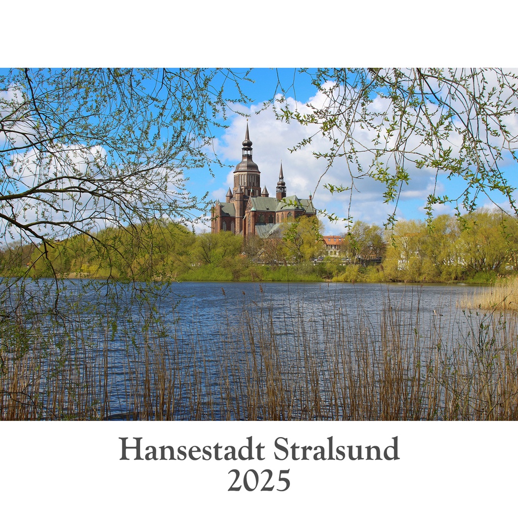 Die Marienkirche, größte Pfarrkirche von Stralsund, erstmals 1298 erwähnt