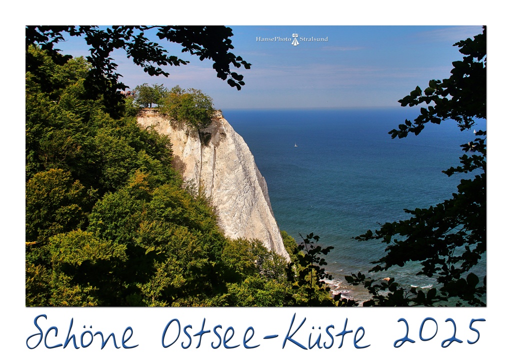Der Königsstuhl - berühmteste Kreidefelsformation im Nationalpark Jasmund (Insel Rügen)