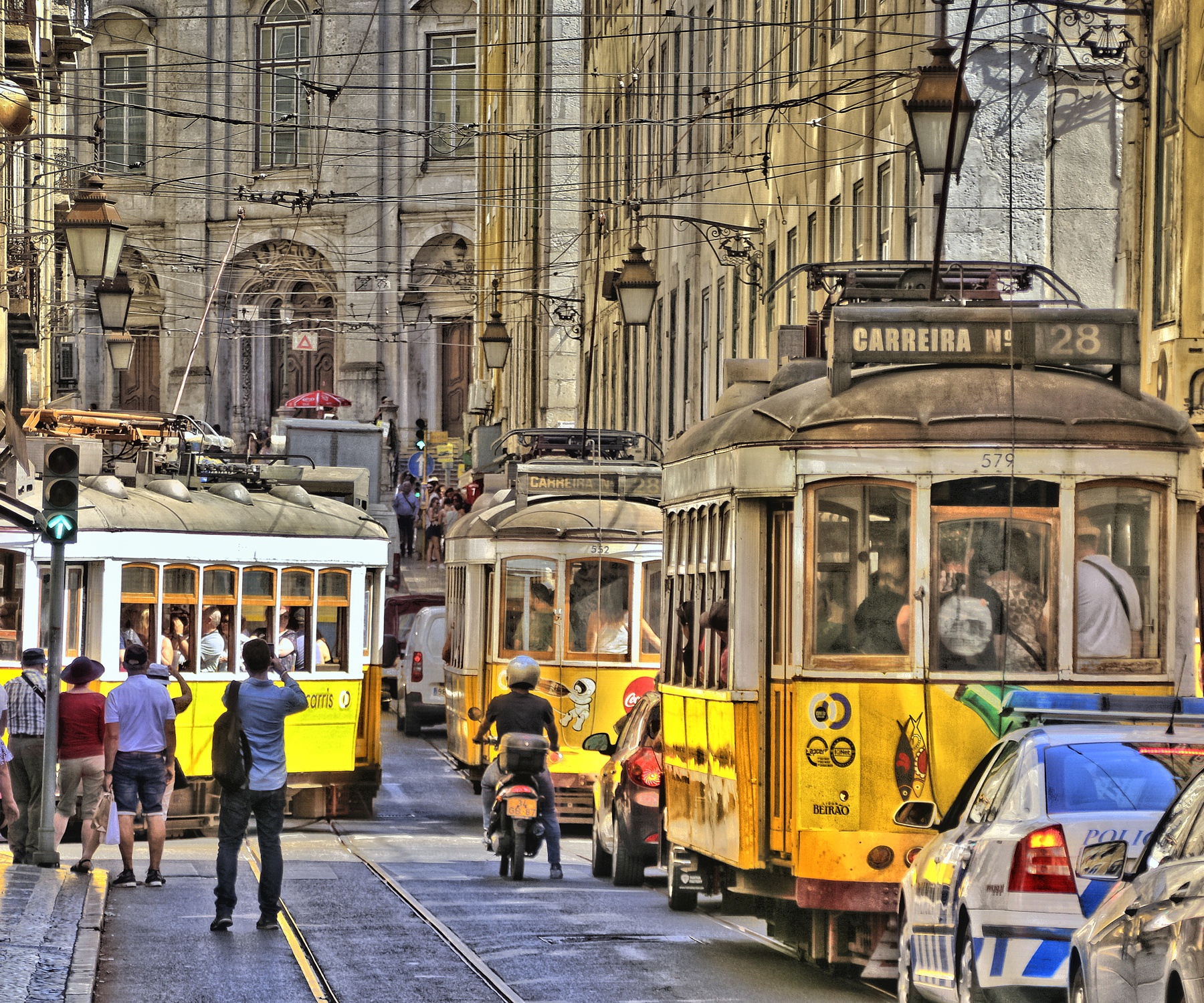 Straßenbahn Linie 28 in Lissabon, HansePhotoStralsund, Fraede, Portugal, Lissabon, Lisboa, Linie 28, Carreira 28, Tram 28, Straßenbahn, Elétricos, Tram, Urlaub, Tourismus